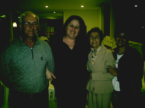 Saldino Pires, Alda Marici (patronesse V Sarau), Valda Tissot e Rosilane Rocha